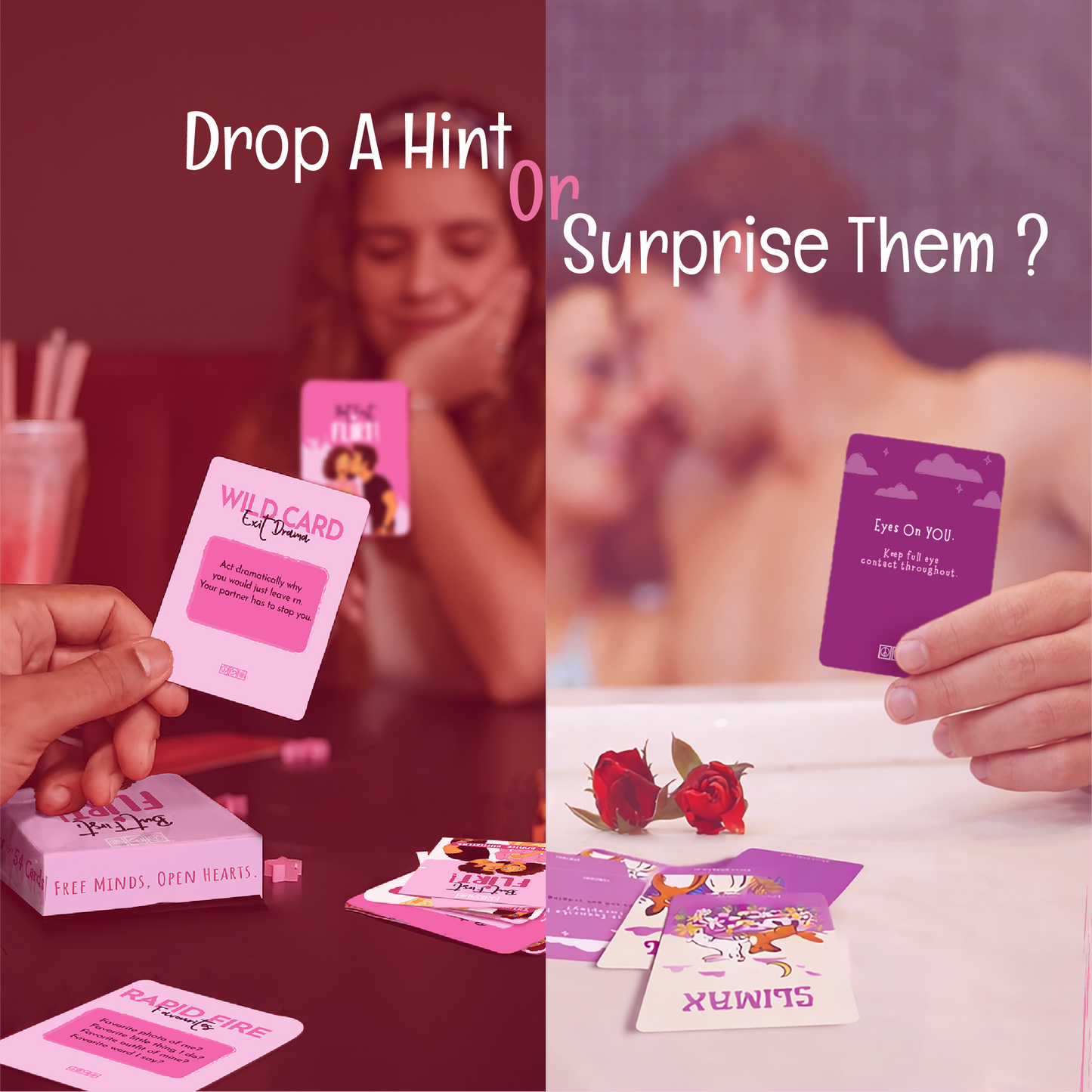 Sparks to Spanks by Almost Hippie, couples card game bundle with Almost Kinky and But First Flirt for date nights